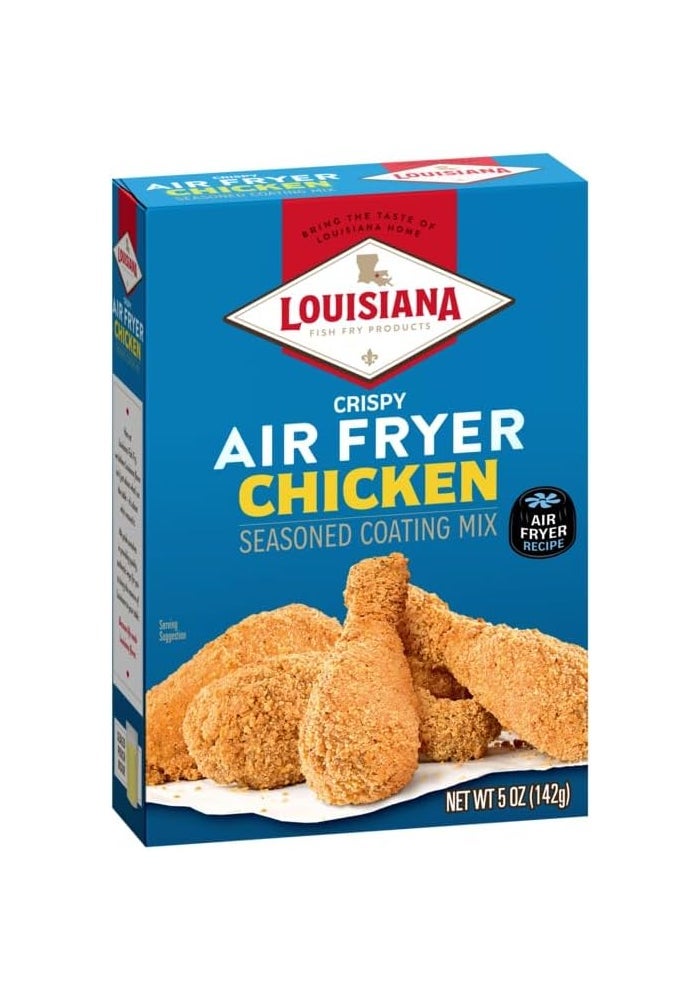Louisiana Fish Fry Products Crispy Air Fryer Chicken Seasoned Coating Mix - 5 Oz - Image 5